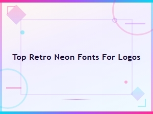 Top Retro Neon Fonts for Logos That Glow with Style